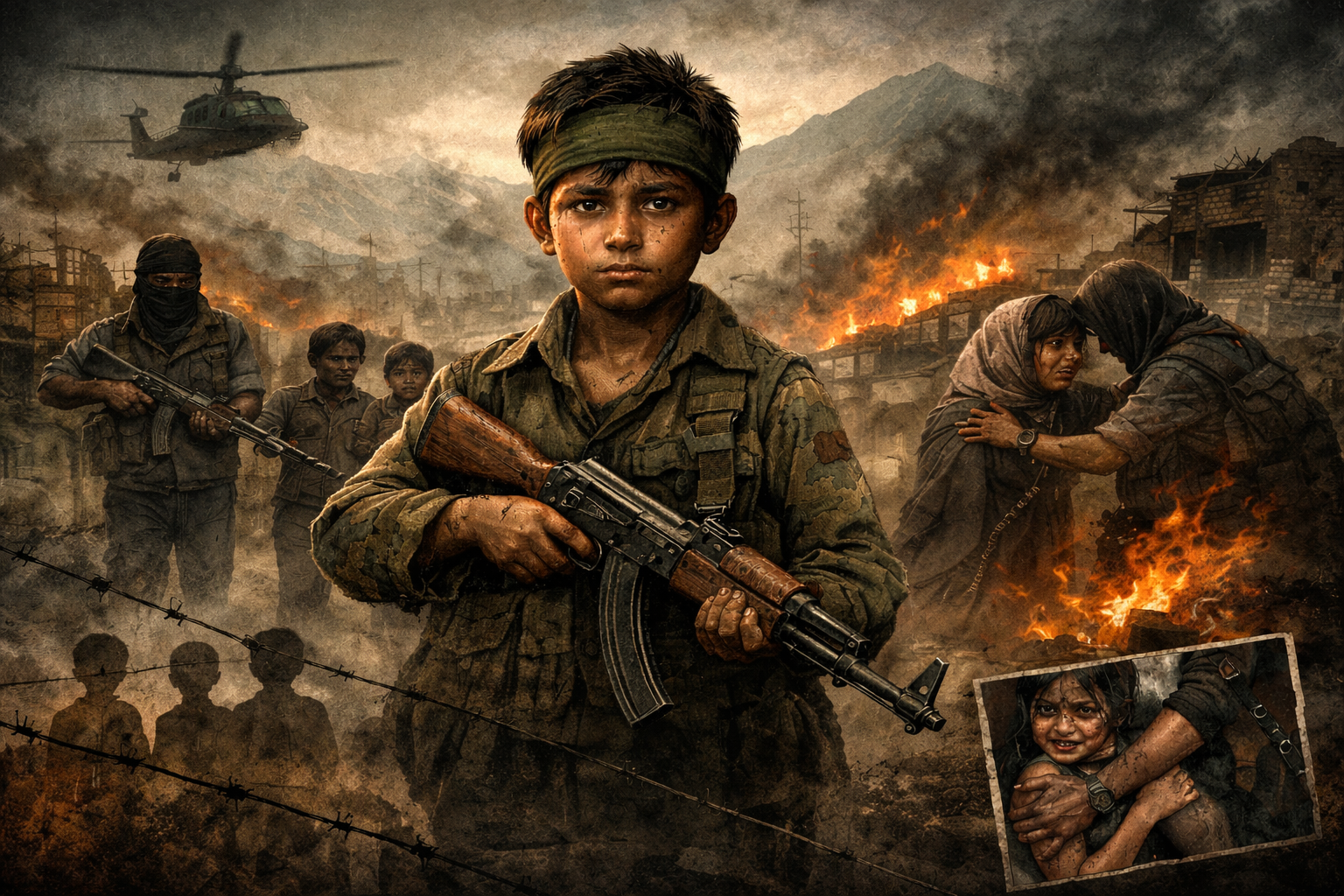 Cover image for Problem of Child Soldiers in South Asia